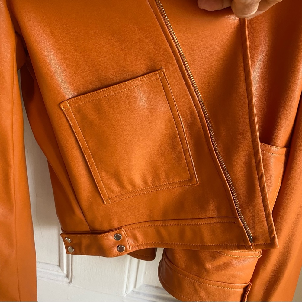 SILVIAN HEACH Bikerjacket In Eco
Leather Sz 44it(M) - Picture 6 of 16